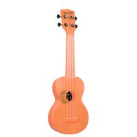 Ukulele Soprano Kala Waterman Fluorescente Orange Ka-Swf-Or Laranja