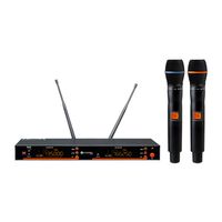 Microfone Kadosh K-882M Sem Fio Duplo Bastão Uhf