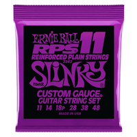 Encordoamento Para Guitarra Ernie Ball 011.048 Rps11 Power Slinky Avulso