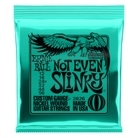 Encordoamento Guitarra Ernie Ball 2626 Not Even Slinky 012 056
