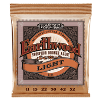 Encordoamento Violao Ernie Ball (2148) 011.052 Earthwood Phosphor Bronze Leve