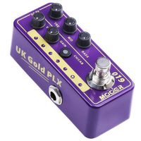 Pedal Mooer Uk Gold Plx M019 Pré Amp Para Guitarra