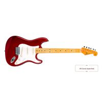 Guitarra Sx Sst57 Strato Vintage 3 Capt Singles  Car Vinho