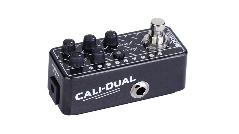 PEDAL-MOOER-CALI-DUAL-M011-PRE-AMP-PARA-GUITAR