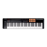 Controlador M-Audio Oxygen 61 Iv 61 Teclas