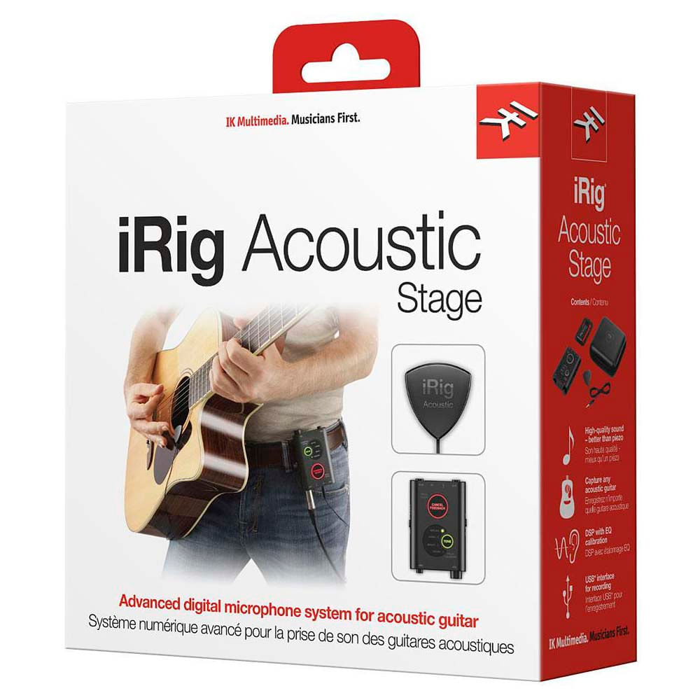 iRig Acoustic Stage➕ iＲihg Ａcoustic INTERFACE IRIG ACOUSTIC STAGE
