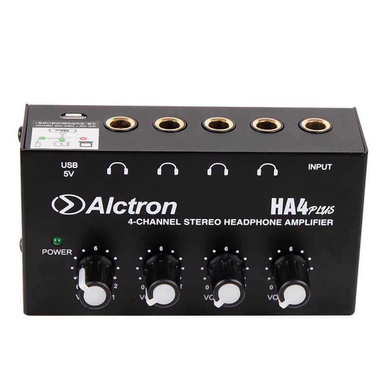 alctron-amplificador-de-fone-de-ouvido-ha4-plus-frontal