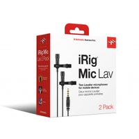 Ik Multimedia Irig Mic Lav 2 Pack