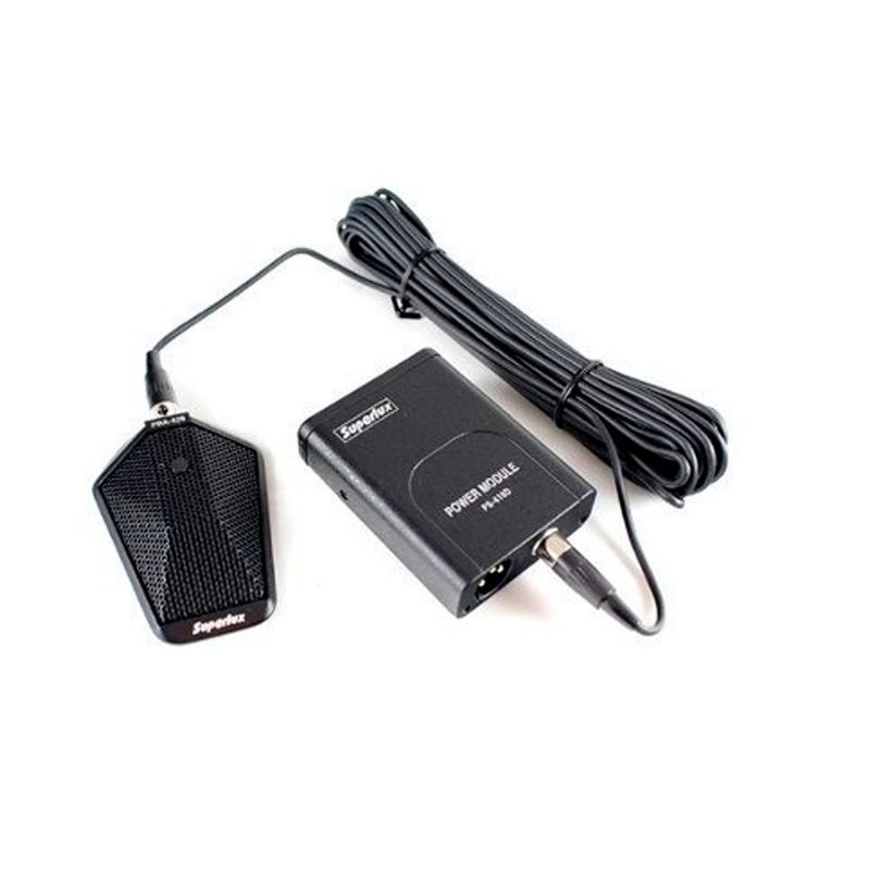 MICROFONE-SUPERLUX-PRA428-PZN-CONDESADOR-UNIDIRECIONAL