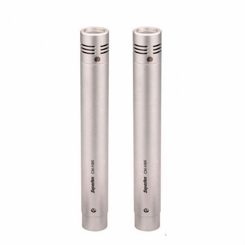 MICROFONE-SUPERLUX-SMK-H8K-CONDENSOR-PAR-CASADO