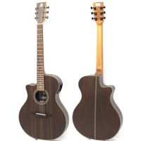 Violao Rozini Rx516Atf Ct Lh Canhoto Flat Aço Ativo Fosco L.Pto