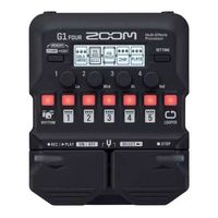 PEDALEIRA ZOOM G1 FOUR C/ EFEITOS GUITARRA