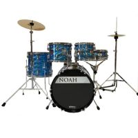 Bateria Noah Sc5 16 Blue Wave (Azul) Com Ferragens Sc5-16Cp-260
