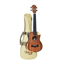 Ukulele Seizi Tenor Bora-Bora Crush Eletroacústico Koa Com Bag