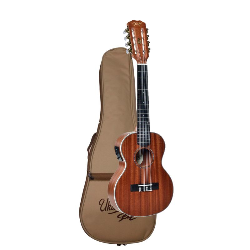Ukulele-Seizi-Maui-Plus-–-Tenor-8-Cordas-Eletrico-Bag-Sapele