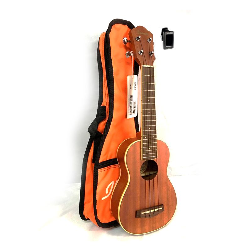 Ukulele-Ibanez-IUKS5B-Soprano-Com-bag-e-Afinador-of