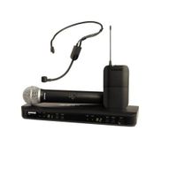 Microfone Shure Blx1288Br/P31 M15 Duplo Headset E Bastao