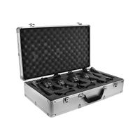 Kit Microfone Bateria Kadosh K7 Slim 7 Pçs