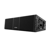 Caixa Ativa Attack Vsl 206B Compact Line Array 2 Way 2X6+1Dr