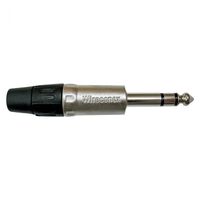 Conector Wireconex Wc 1123 Trs L Bkni 6.3Mm 1/4 Trs Metal
