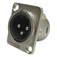 CONECTOR WIRECONEX WC1033 PAINEL XLR MACHO 3 POLOS