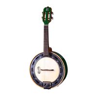 Banjo Rozini Rj11Elvd Elétrico Verde Brilhante