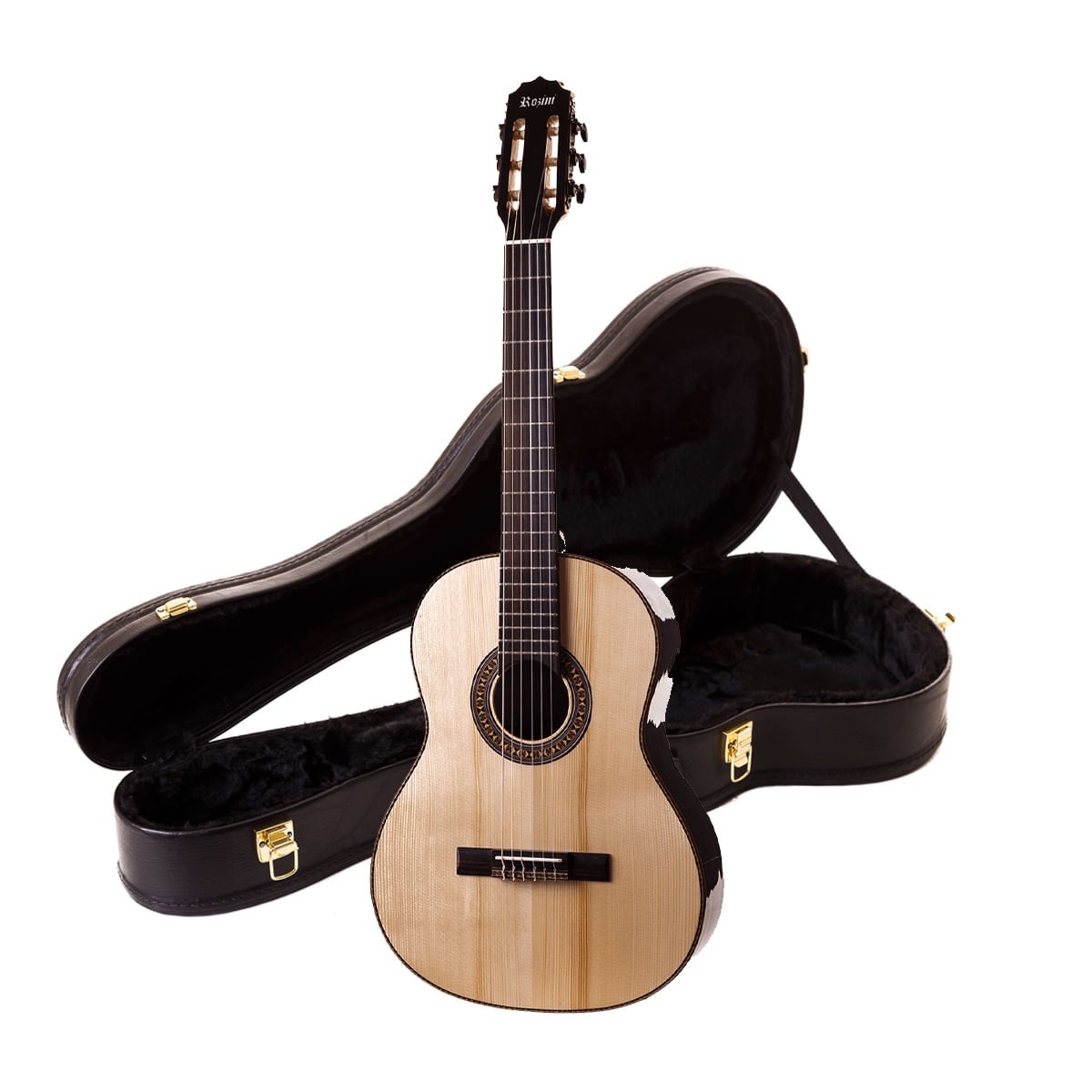 Violão Rozini Rx-216Acn Concertista Acústico Natural Com Case