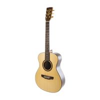 Violão Rozini Rx120 Atn Mini Aço Eletroacústico Natural  Com Bag