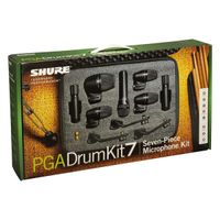 Kit Microfone Para Bateria Shure Pgadrumkit7 7 Peças