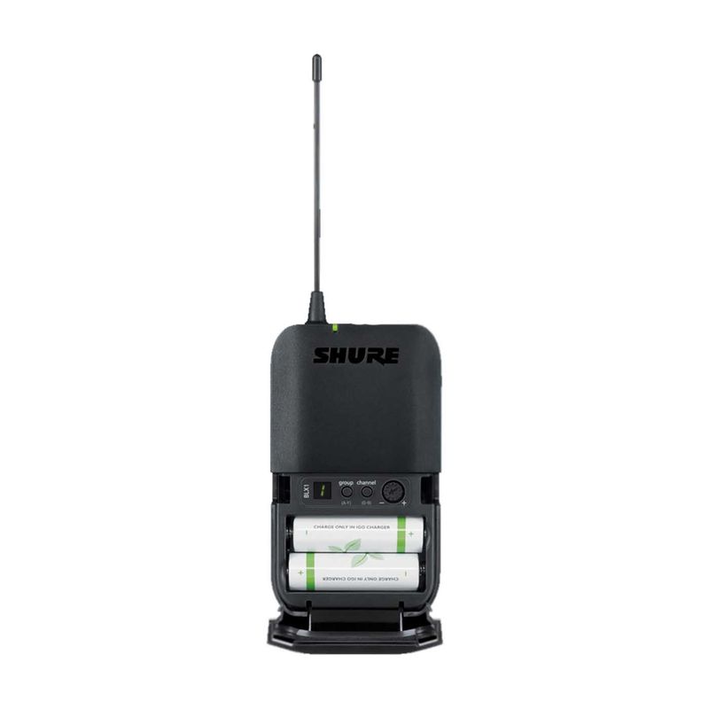 TRANSMISSOR-SHURE-BLX14BR-FREQJ10-BODY-PACK-INSTRUMENT-SEM-FIO