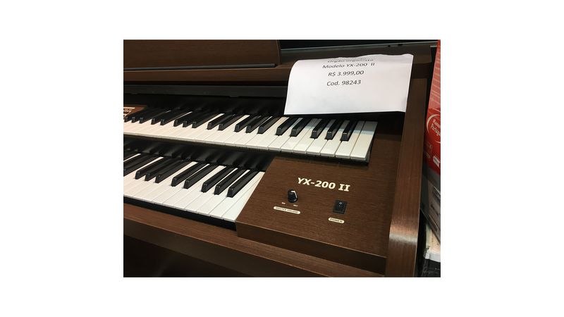 Órgão Eletrônico Tokai Yx-800 Organist Yx800 Loja Exclusive