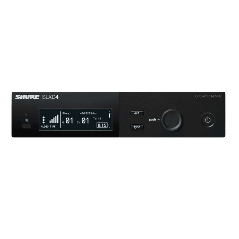 RECEPTOR-DIGITAL-SHURE-SLXD4-G58-SEM-FIO-1