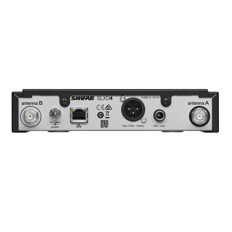 RECEPTOR-DIGITAL-SHURE-SLXD4-G58-SEM-FIO