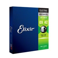 Encordoamento Para Guitarra Elixir 09 Super Light Optiweb 19002 12090