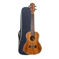 Ukulele Kalani Concerto 24 Kayke Series Koa Kal 330 Ck Eletroacústico Com Capa