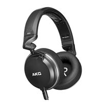 Fone De Ouvido Akg K182 Closed-Back Professional