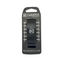 Abafador De Cordas Ibox Damper Dsmd02 Medium Supreme Couro Preto