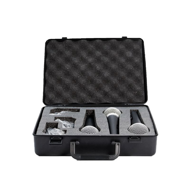KIT-MICROFONE-LEXSEN-LCM-1800-3-PECAS-COMCAXIMBO-
