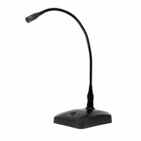 Microfone Lexsen Lmg-1 Condensador Gooseneck Para Púlpito E Reuniões