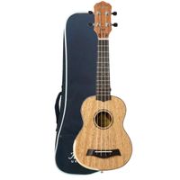 Ukulele Kalani Soprano 21 Maori Series Mogno Kal 400 Sm Com Capa 15426