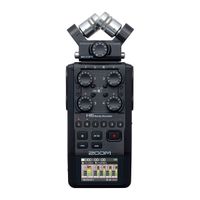 Gravador Zoom H6 Handy Recorder Black