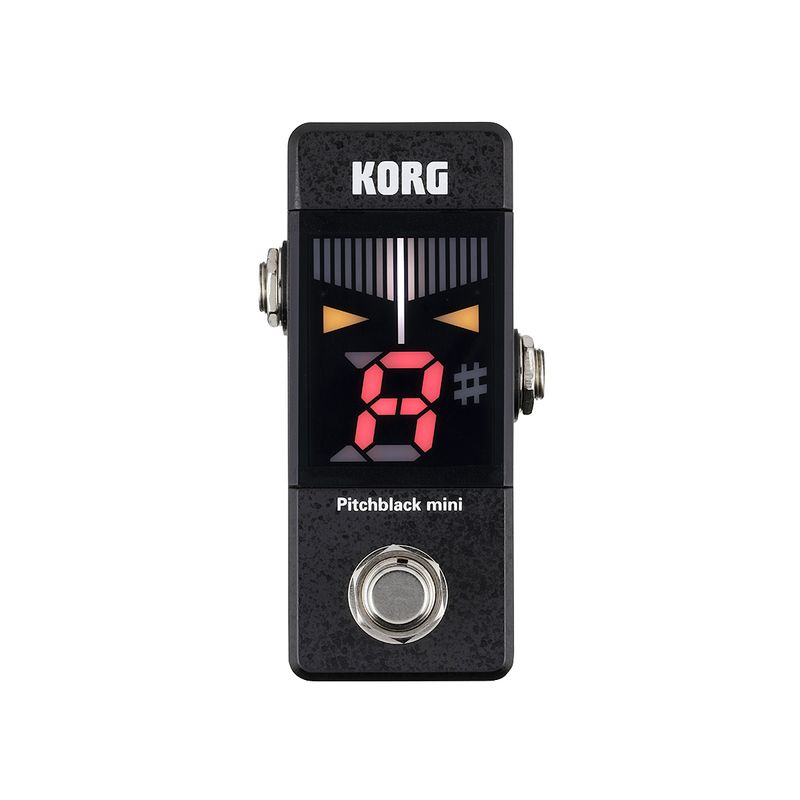 PEDAL-AFINADOR-KORG-PITCHBLACK-PB-MINI-OR-PARA-GUITARRA-E-BAIXO-OFF