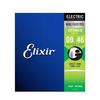 Encordoamento Para Guitarra Elixir 09 Custom Ligth Optiweb 19027