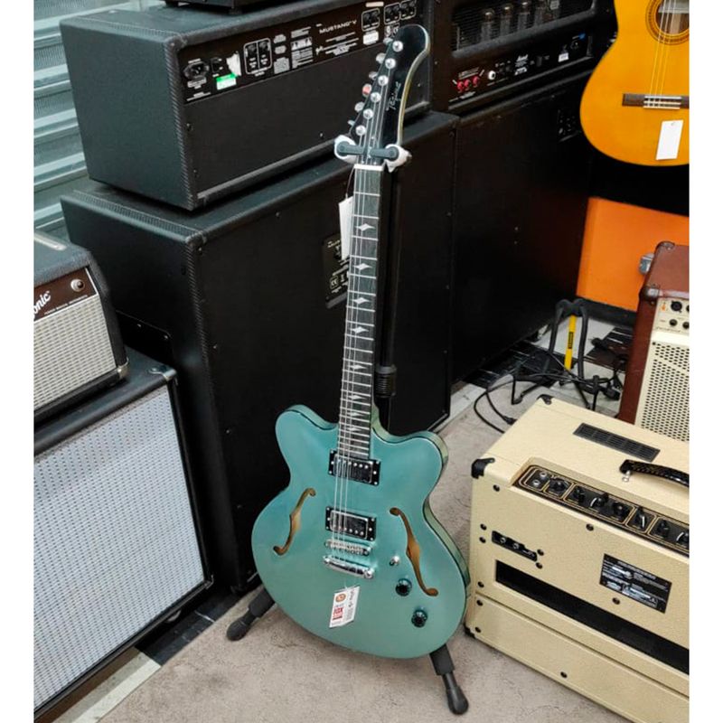 Guitarra-Tagima-Seattle-Semi-Acustica-Azul-Usado