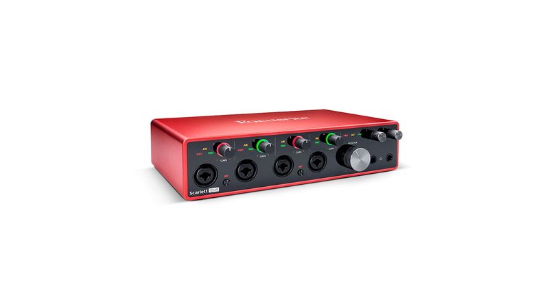Interface Focusrite Scarlett 18i8 3 geração Interface Focusrite Scarlett 18i8 3 geração