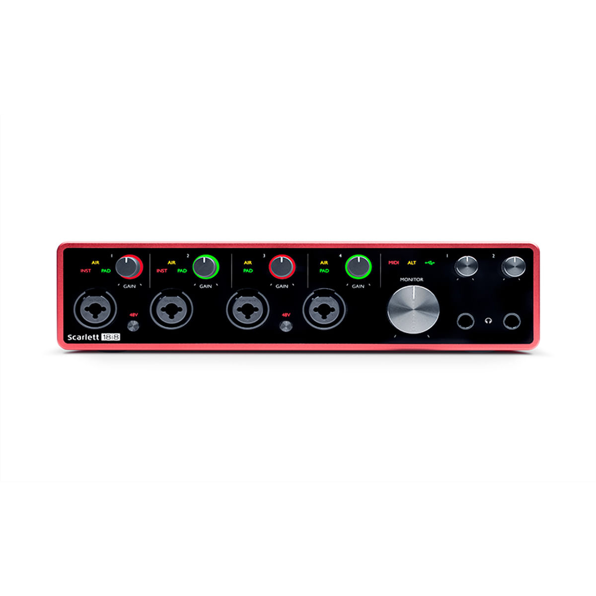 Interface Focusrite Scarlett 18i8 3 geração Interface Focusrite Scarlett 18i8 3 geração