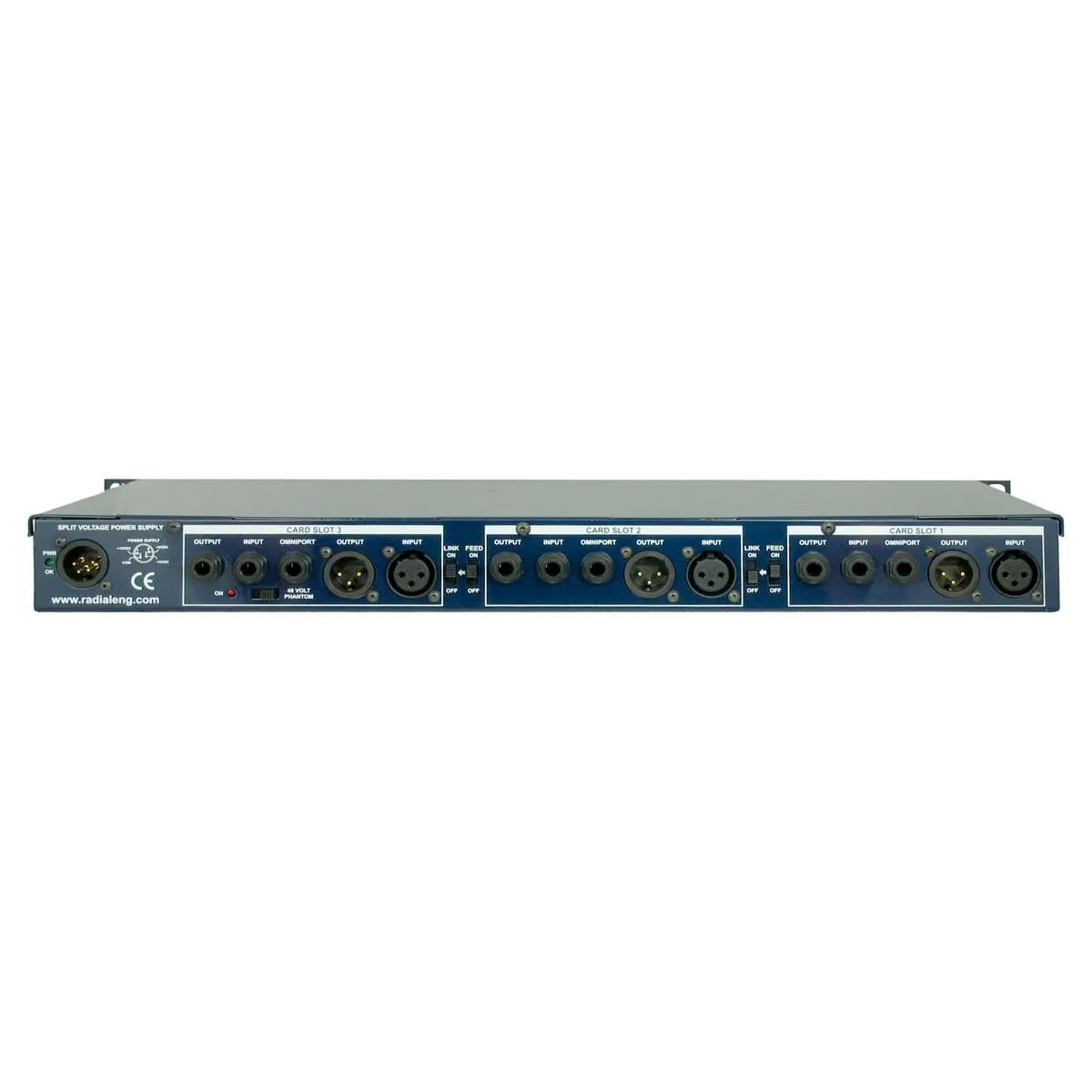 RACK RADIAL POWER STRIP 3 SLOTS