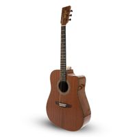 Violão Rozini Rx316Atn Ct P.Brasil Jatoba Folk Aço Natural