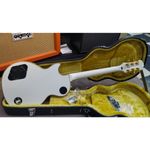 GUITARRA-EPIPHONE-MATT-HEA-SNOFALL-LES-PAUL-CUSTOM-COM-CASE-SHOW-ROOM