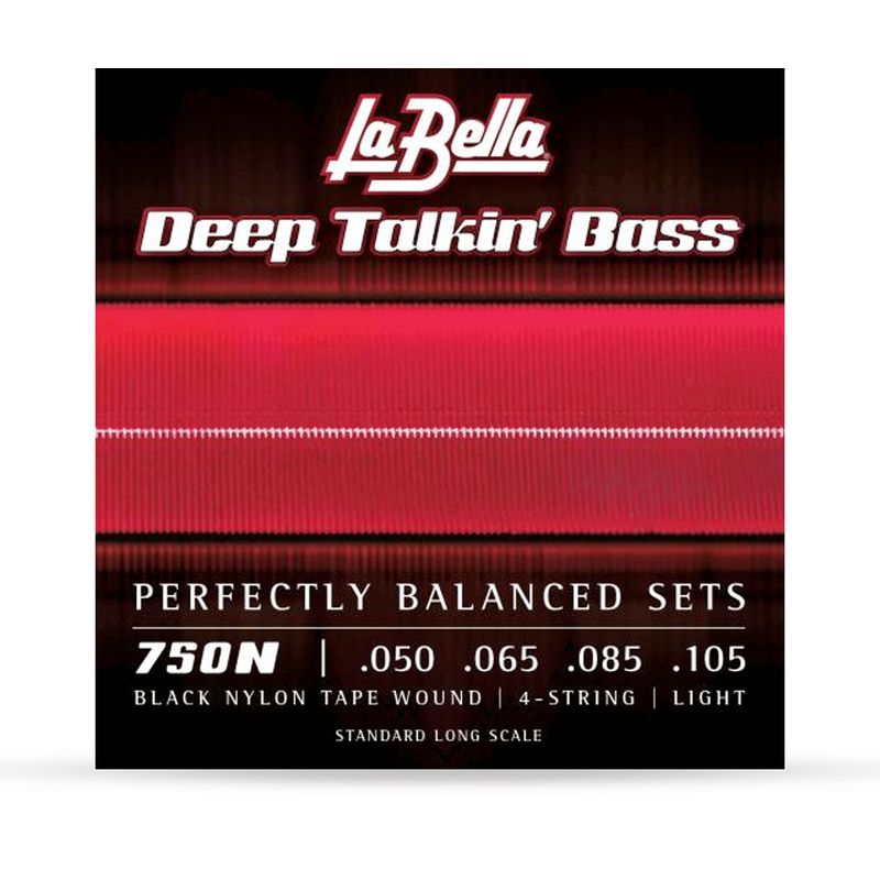 LA-BELLA-4C-750N-050-105-BLACK-NYLON-TAPE-WOUND